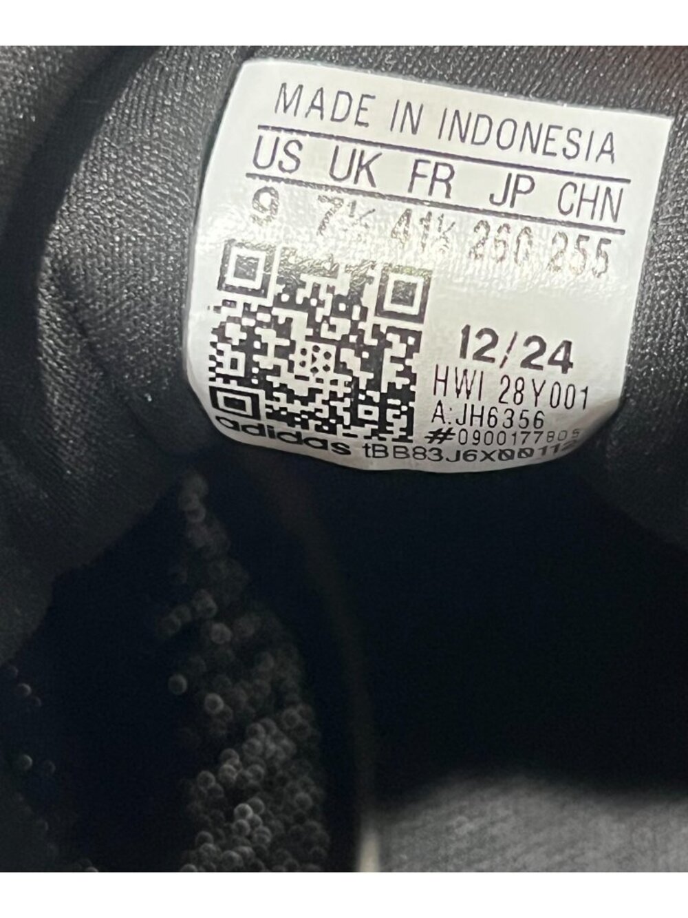 Adidas X_PLR Path Shoes Running Cloudfoam HWI 28Y001 Sneakers Black Lace Up Sz 9 - Picture 7 of 9